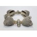 Bangle Bracelet Antique Silver Traditional Engraved Tribal Handmade Women C486